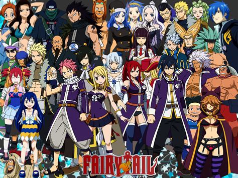 fairy tail anime characters